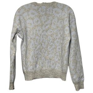 Aqua Soft Luxe Cashmere Sweater Heather Gray Size Small
